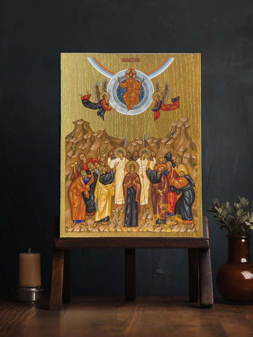 Natividad de Jesucristo, Icono impreso sobre madera