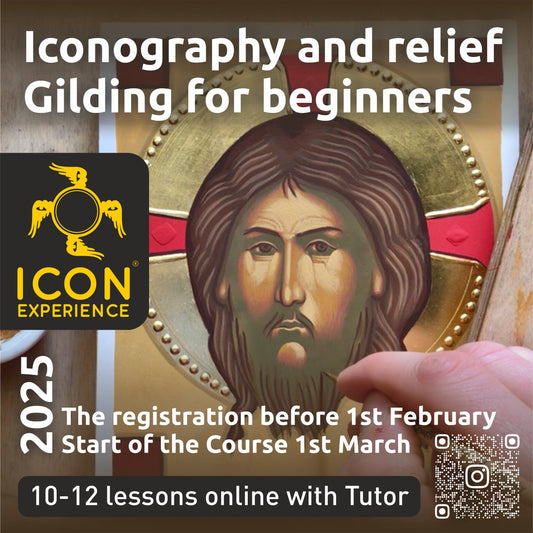 Iconography and relief + Gilding for beginners