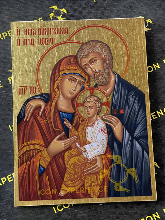 The Holy Family Byzantine Iconography Christian Art Gift