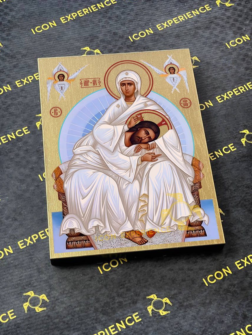 Holy Mother of Humility Byzantine Iconography Christian Art Gift