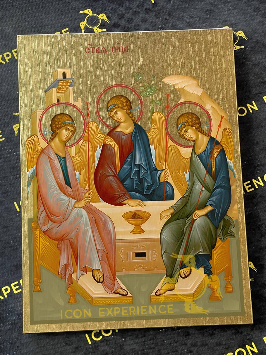 The Holy Trinity Byzantine Iconography Christian Art Gift