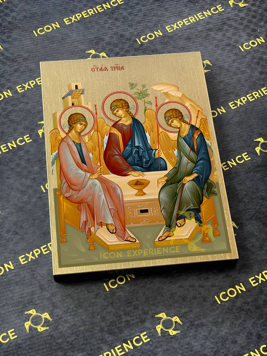 The Holy Trinity Byzantine Iconography Christian Art Gift