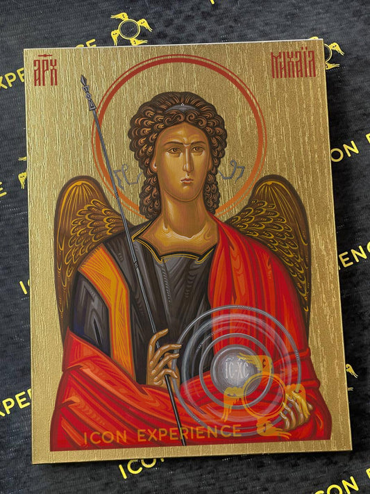 Saint Archangel Michael Byzantine Iconography Christian Art Gift