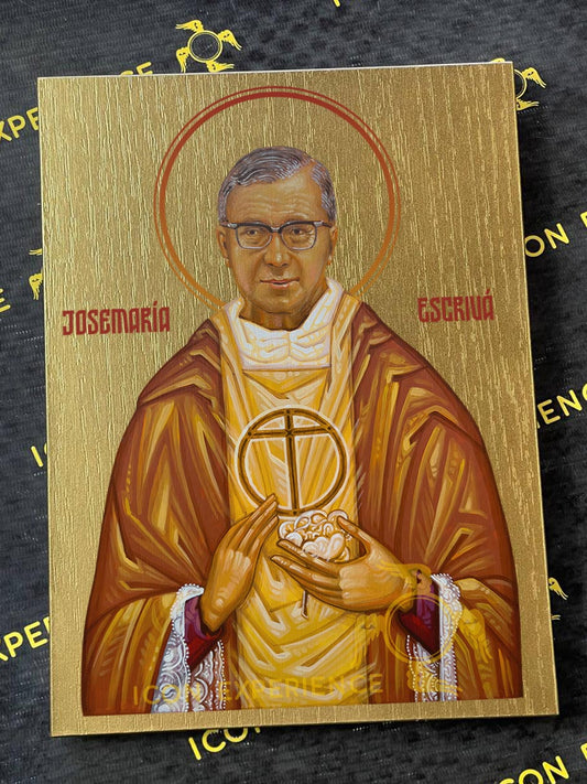 Saint Josemaria Escriva Byzantine Iconography Christian Art Gift