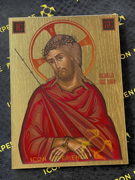 Jesucristo el Esposo, Icono impreso sobre madera