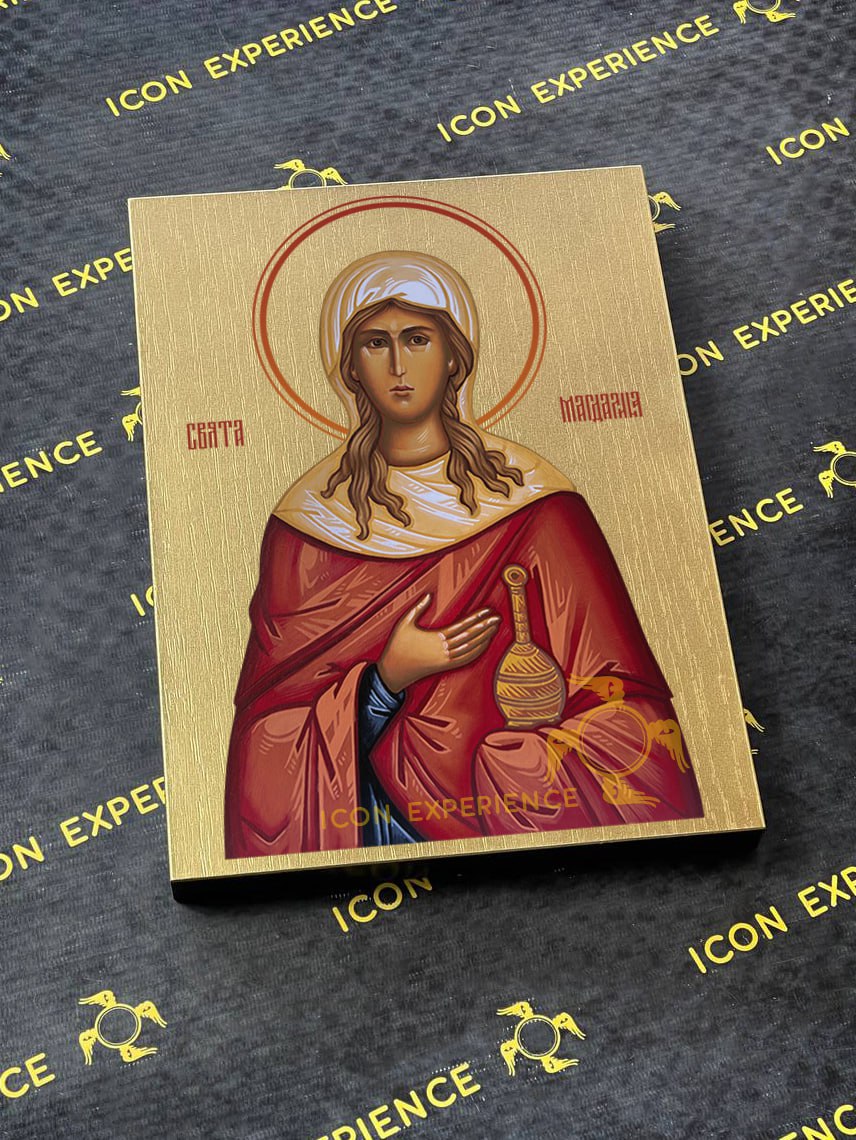 Saint Mary Magdalene Byzantine Iconography Christian Art Gift