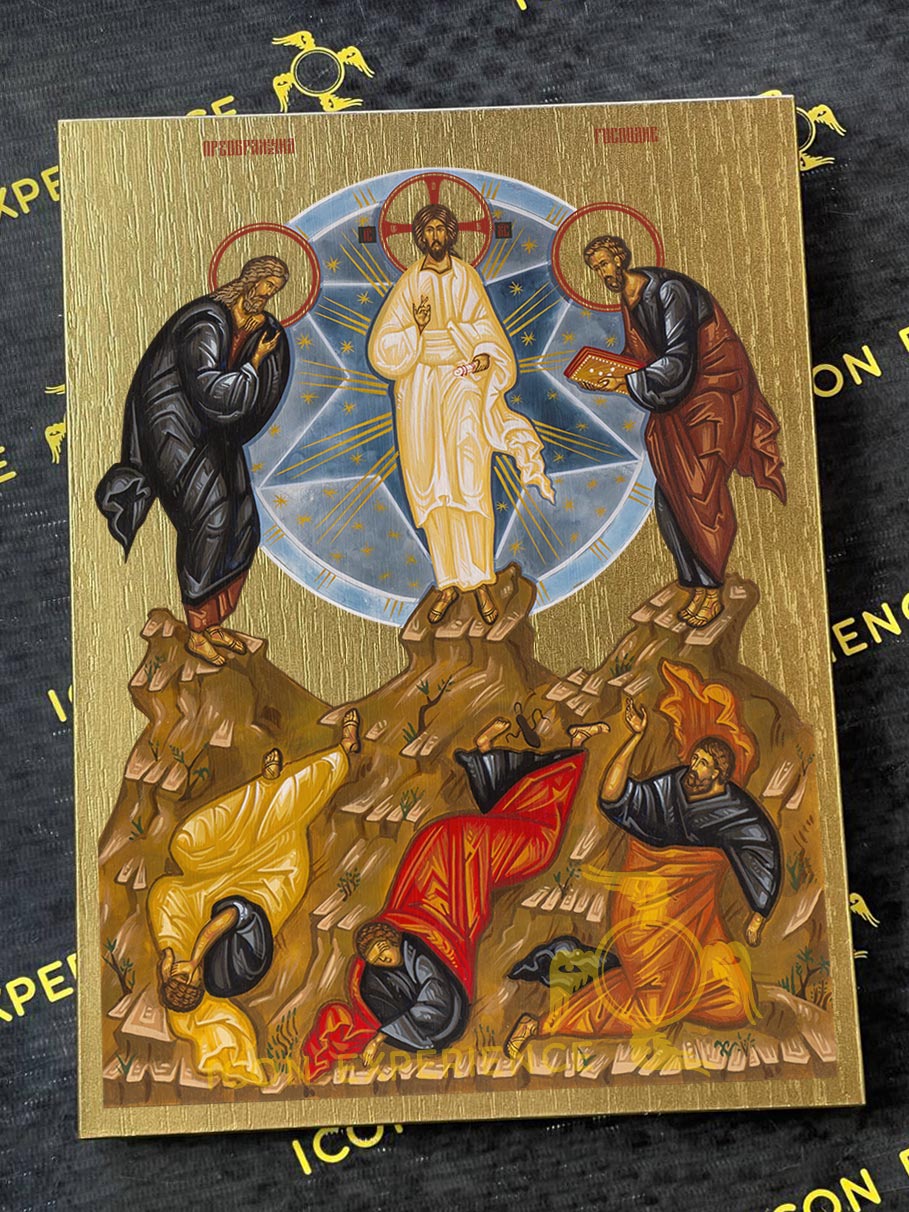 Transfiguration of Jesus Christ Byzantine Iconography Christian Art Gift