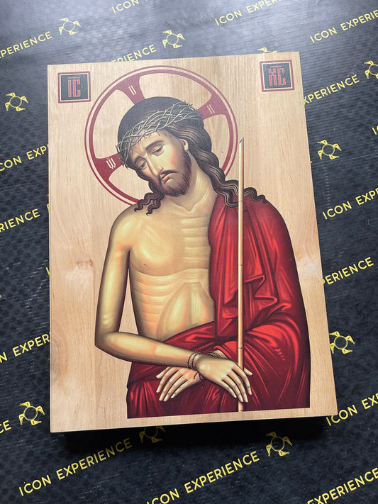 Jesucristo el Esposo, Icono impreso sobre madera