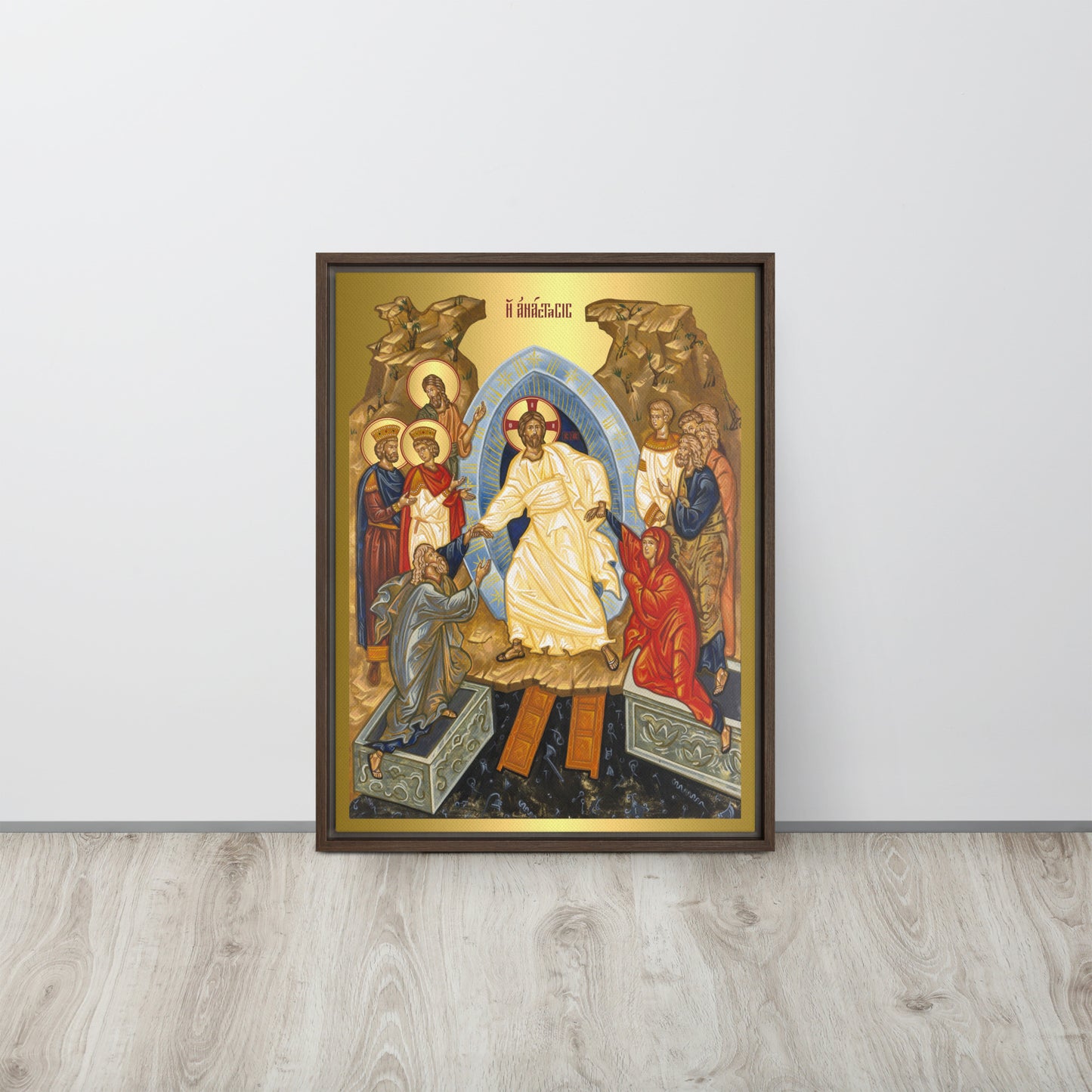 The Resurrection / Framed canvas