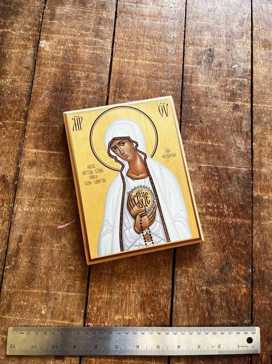 Our Lady of Fátima 15x20cm Ready to ship!