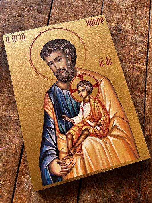 Saint Joseph with Child Jesus Ready to ship!