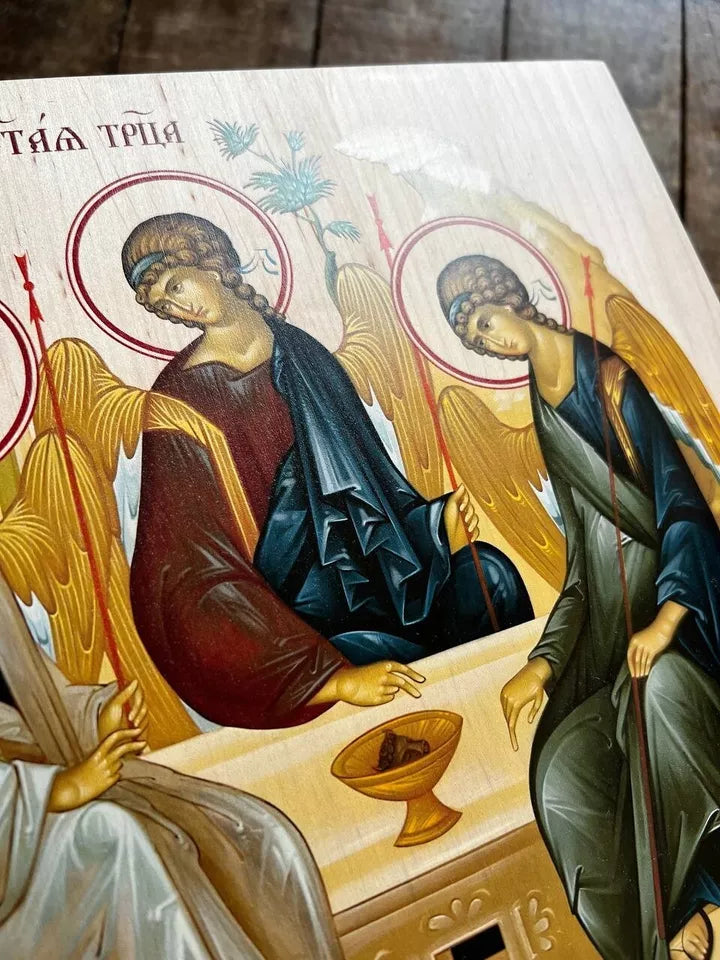 The Holy Trinity Andrey Rublev 30x30cm Ready to ship!